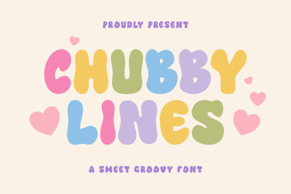 Chubby Lines Font - Featured Image