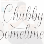 Chubby Sometimes Font - Featured Image