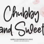 Chubby and Sweet Font - Featured Image