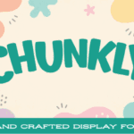 Chunkly Font - Featured Image