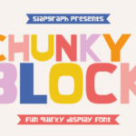 Chunky Block Font - Featured Image