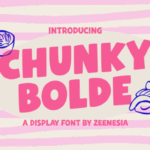 Chunky Bolde Font - Featured Image