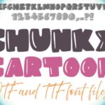Chunky Cartoon Font - Featured Image