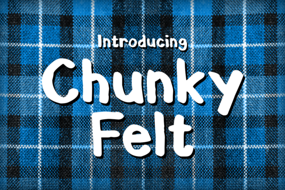 Chunky Felt Font - Featured Image