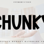 Chunky Font - Featured Image