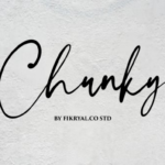 Chunky Font - Featured Image