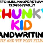 Chunky Kid Font - Featured Image