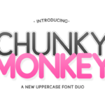 Chunky Monkey Font - Featured Image