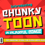 Chunky Toon Font - Featured Image