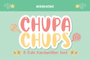 Chupa Chups Font - Featured Image