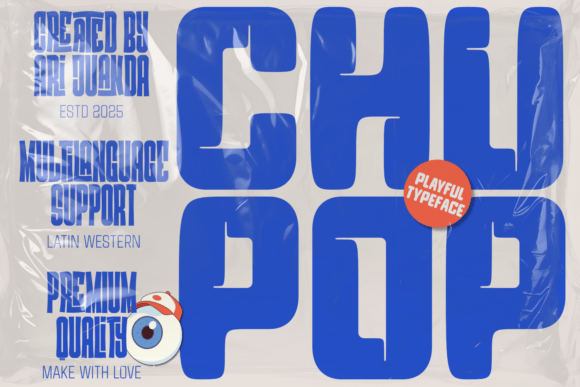 Chupop Font - Featured Image