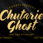 Chutarie Ghost Font - Featured Image