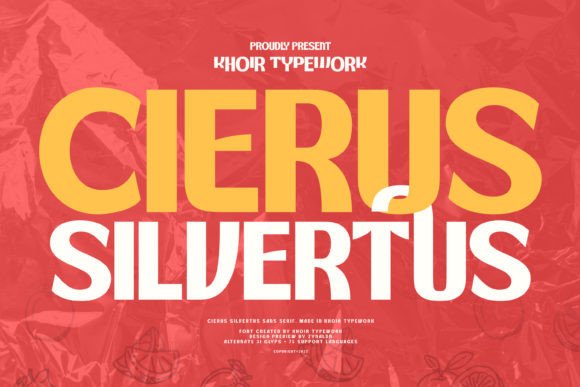 Cierus Font - Featured Image
