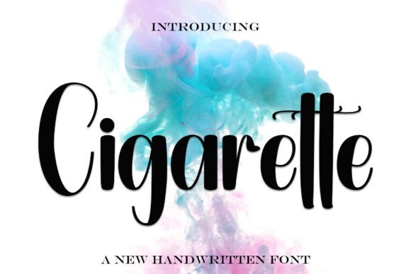 Cigarette Font - Featured Image