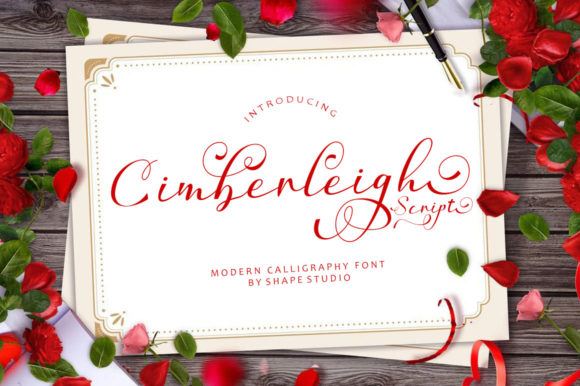 Cimberleigh Script Font - Featured Image