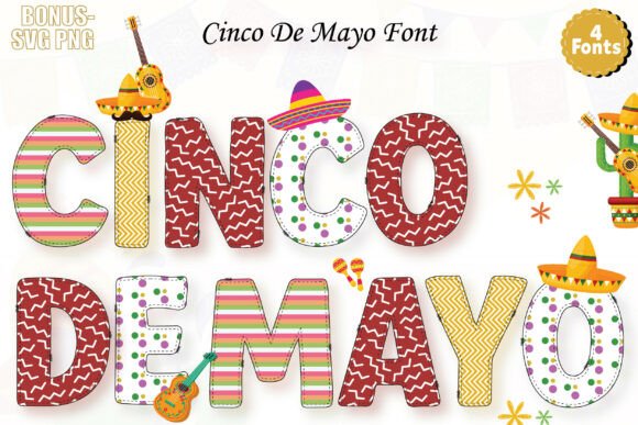 Cinco De Mayo Font - Featured Image