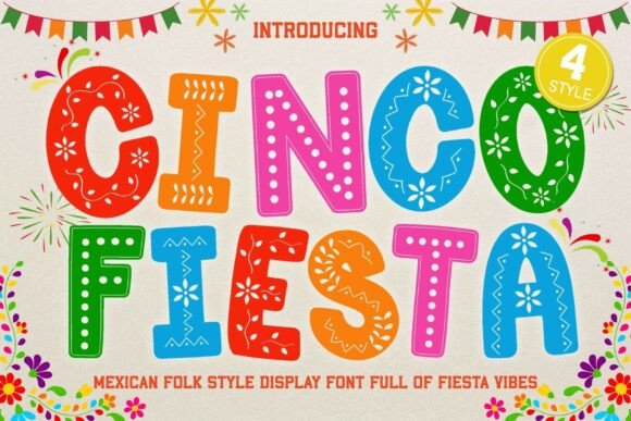 Cinco Fiesta Font - Featured Image