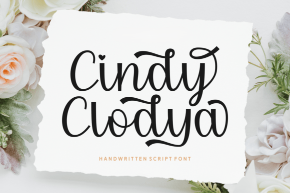Cindy Clodya Font - Featured Image