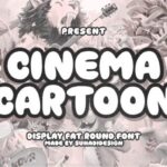 Cinema Cartoon Font - Featured Image