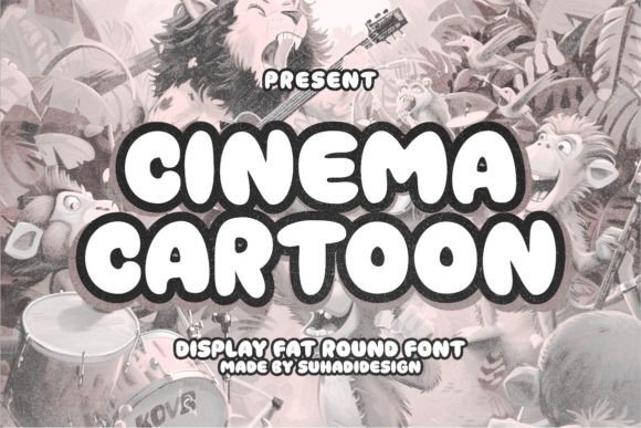 Cinema Cartoon Font - Featured Image