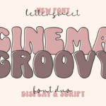 Cinema Groovy Font - Featured Image