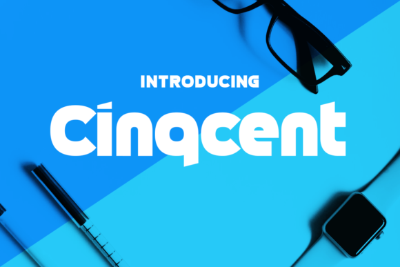 Cinqcent Font - Featured Image