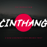 Cinthang Font - Featured Image