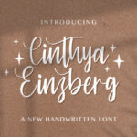 Cinthya Einzberg Font - Featured Image