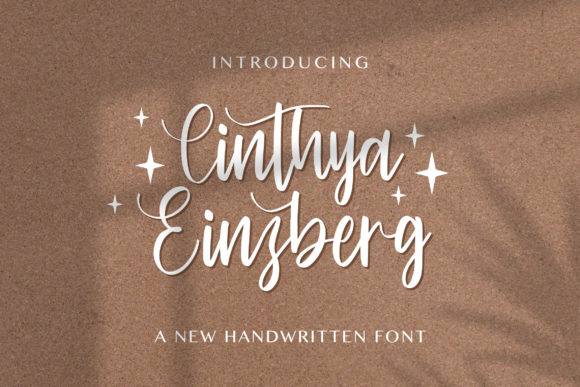 Cinthya Einzberg Font - Featured Image