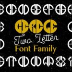 Circle Two Letter Font - Featured Image