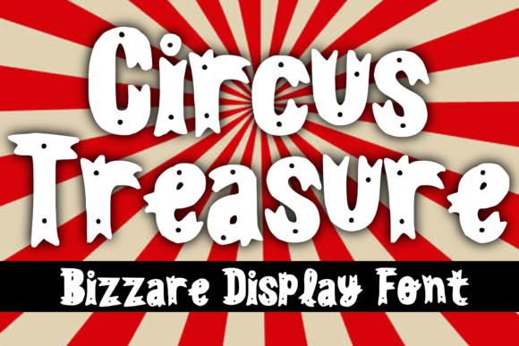Circus Treasure Font - Featured Image