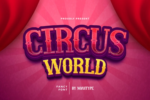 Circus World Font - Featured Image