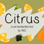 Citrus Font - Featured Image