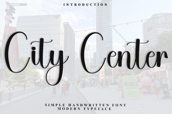 City Center Font - Featured Image