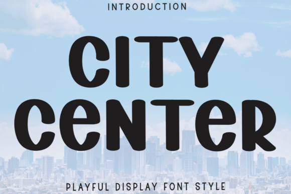 City Center Font - Featured Image