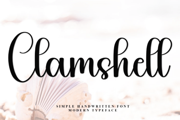 Clamshell Font - Featured Image