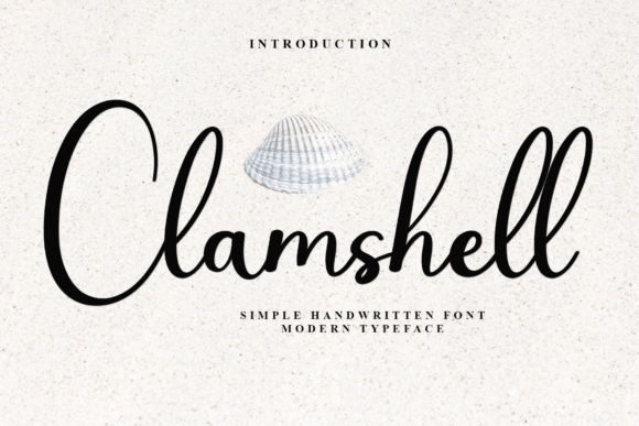 Clamshell Font - Featured Image