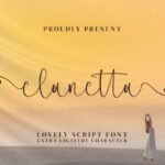 Clanetta Font - Featured Image