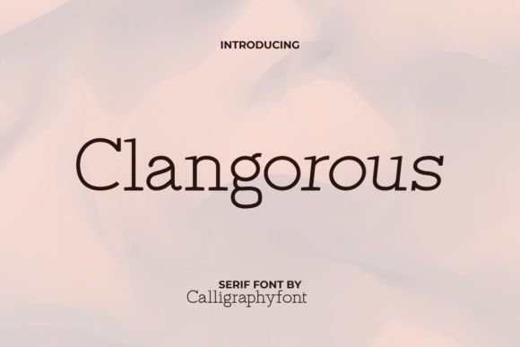Clangorous Font - Featured Image