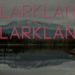 Clarkland Font - Featured Image