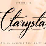 Clarystha Font - Featured Image