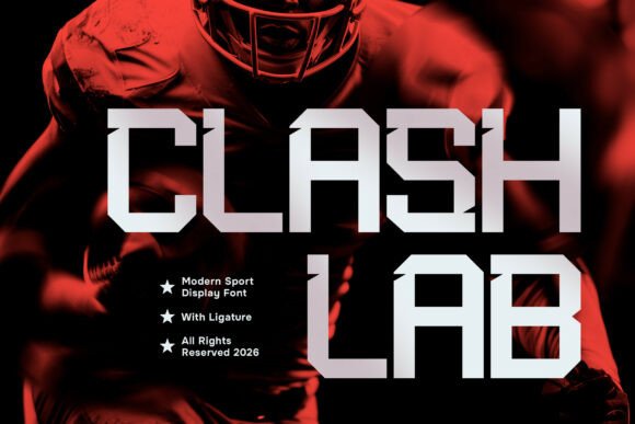 Clashlab Font - Featured Image