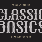 Classic Basics Font - Featured Image