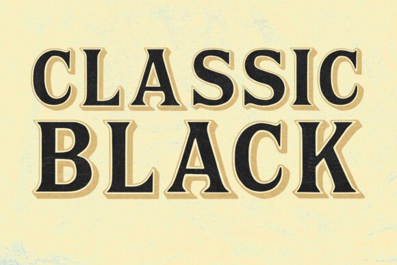 Classic Black Font - Featured Image
