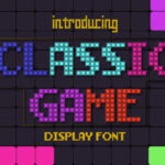 Classic Game Font - Featured Image