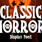 Classic Horror Font - Featured Image