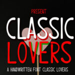 Classic Lovers Font - Featured Image