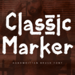 Classic Marker Font - Featured Image