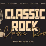 Classic Rock Font - Featured Image