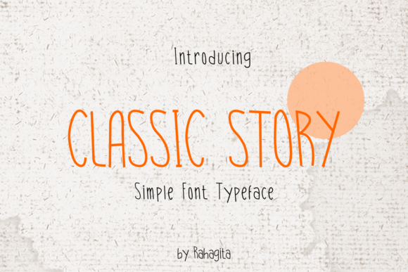 Classic Story Font - Featured Image